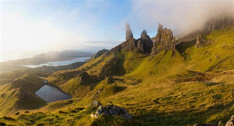 The Old Man Of Storr Rock Pinnacles On The Trotternish Peninsula Of The