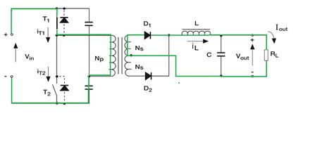 Switch Mode Power Supply Half Bridge Smps With Synchronous