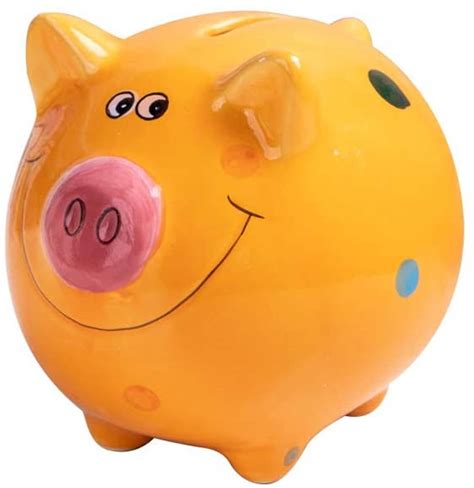 Ceramic Piggy Bank For Kids Coin Bank For Boys And Girls Etsy