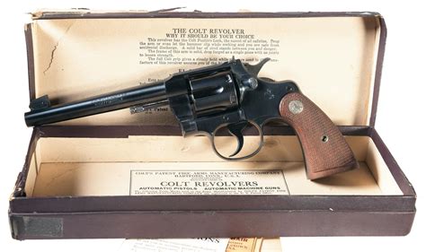 Colt Officers Model Revolver 38