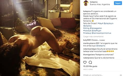 kate rodríguez festejó el día internacional del orgasmo femenino con un desnudo total infobae