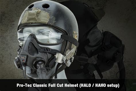 Pro Tec Classic Full Cut Helmet Halo Haho Setup