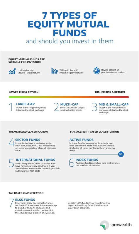 Infographic 7 Types Of Equity Mutual Funds Daily Investment Now