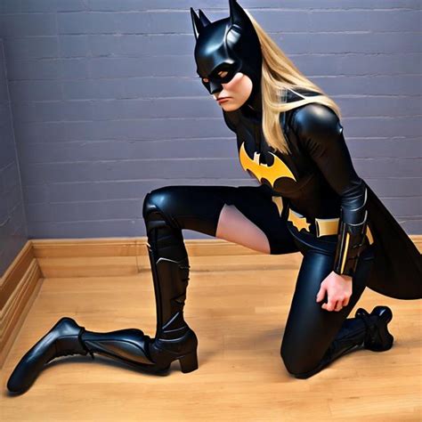 Batgirl Kneeling Punishment Openart