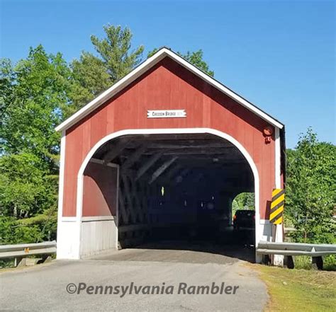 Sawyers Crossing Covered Bridge The Pennsylvania Rambler