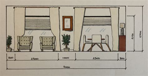 Interior Design Elevation Drawing Background Drawing 99