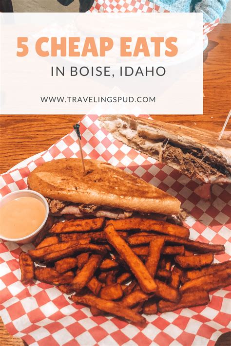 5 Cheap Places To Eat In Boise Places To Eat Boise Cheap Eats