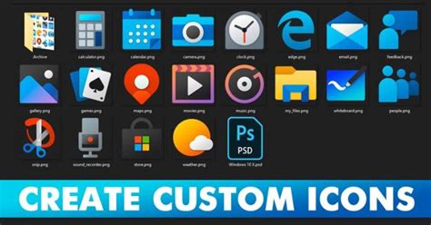 How To Create Custom Icons In Windows 10 Computer
