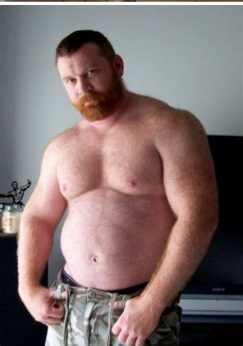 Big Ginger Behr Muscle Bear Men Beefy Men Ginger Men