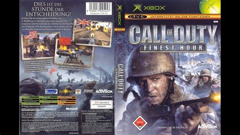 Call Of Duty Finest Hour Xbox Original Parte 1 Youtube