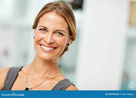 Shes A Picture Of Corporate Success Portrait Of A Smiling Young Businesswoman Standing In A