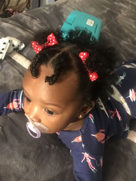 6 Months Old Hairstyles For Babies Baby Girl Hairstyles Black Baby