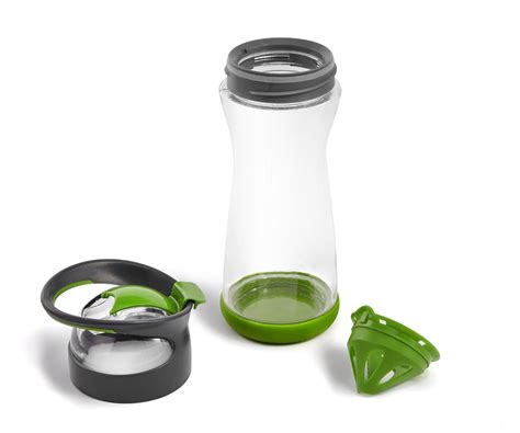 Full Circle Cucumber Infuser Glass Water Bottle