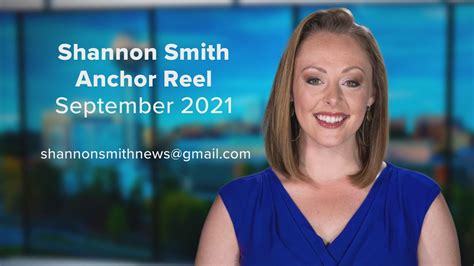 Shannon Smith Anchor Reel September 2021 Youtube