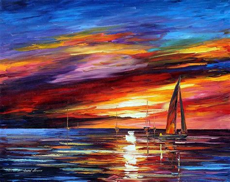 Sky Beauty Oil Painting On Canvas By Leonid Afremov Directly From