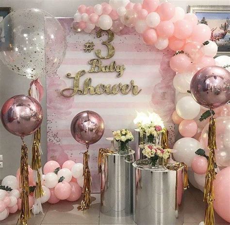 Many lovely themes can be created using. las mejores ideas para decorar un baby shower de niña ...