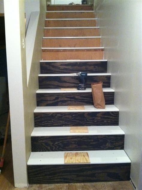 Best 5 Plywood Stairs Makeover Roderick Zanini Stairs Makeover Diy