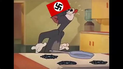 Tom and jerry is an american animated series of comedy short films created in 1940 by william hanna (story man and character designer) and joseph barbera (director). WW2 meme (Tom and Jerry) - YouTube