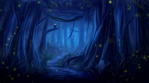 Dreamy Forest Painting Art K Wallpaper Hd Artist Wal Vrogue Co