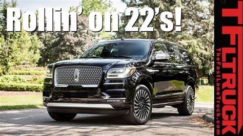 Rollin On 22s 2018 Lincoln Navigator Black Label Revealed With