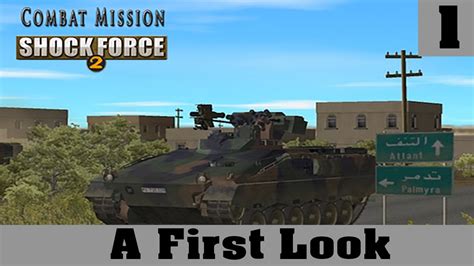 Combat Mission Shock Force 2 A First Look Part 1 Youtube