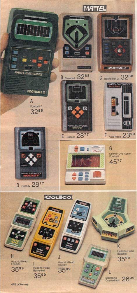 80s Handheld Video Games