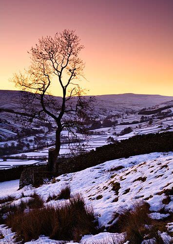 Swaledale Snow Yorkshire Dales Photography By John Patrick