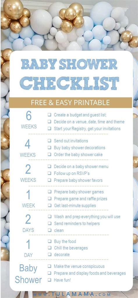 For a unique baby shower game, place the plastic babies in the ice tray, pour water over them, and freeze the night before. The Only Baby Shower Checklist You Will Need! in 2020 ...