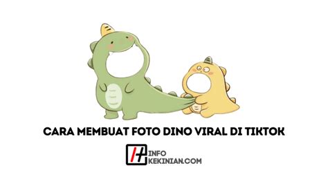 How To Make A Viral Dino Photo On Tiktok