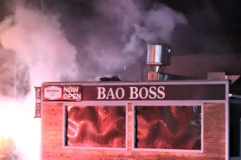 On Twitter Late Night Fire Damages Bao Boss Sandwich Shop On Hewitt In