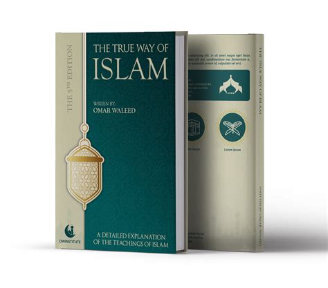 Islamic Book Cover Template Book Cover Template Book Cover Etsy Hong Kong