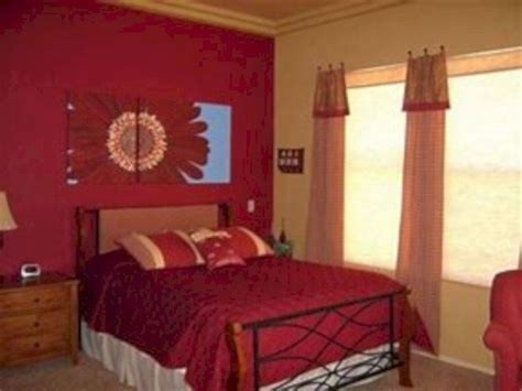 Gorgeous Red Romantic Bedroom Design Ideas 05 Bedroom Color Schemes