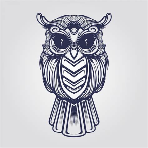 Premium Vector Owl
