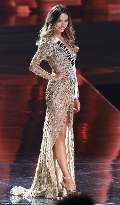 Miss Australia Monika Radulovic Is A Hot Favourite To Win Miss Universe On Sunday Daily Mail