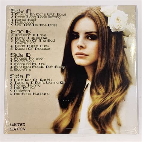 Lana Del Rey Love And Sadness Unreleased 1lp Vinyl Limited Black 12 Record Agrohortipbacid