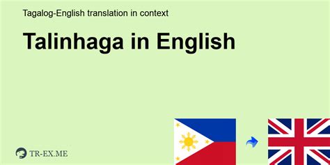 Talinghaga In English