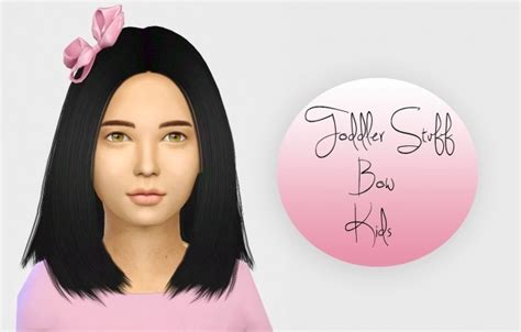 Toddler Stuff Bow Kids Version At Simiracle Sims 4 Updates