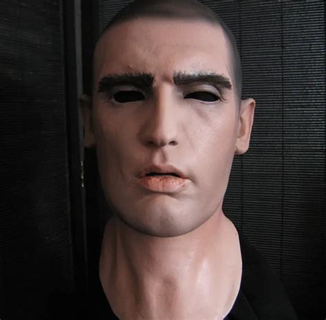 Latex Mask Dominic Realistic Male Face Rubber Gum Skin Effect Man No