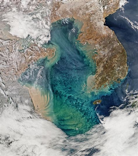 The Yellow Sea High Res Remote Sensing Of Ocean Color In Flickr
