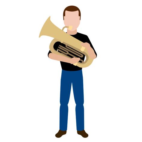 110 Child Playing Tuba Stock Illustrations Royalty Free Vector