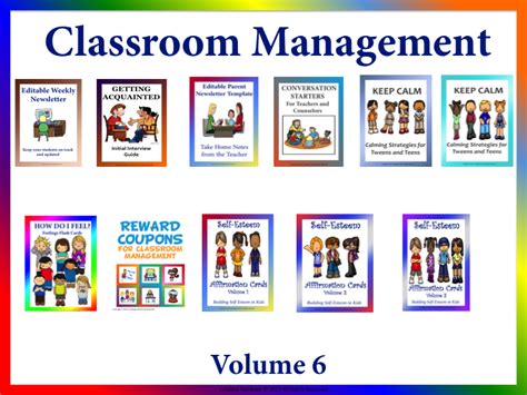 Classroom Management Volume 6 Teaching Resources