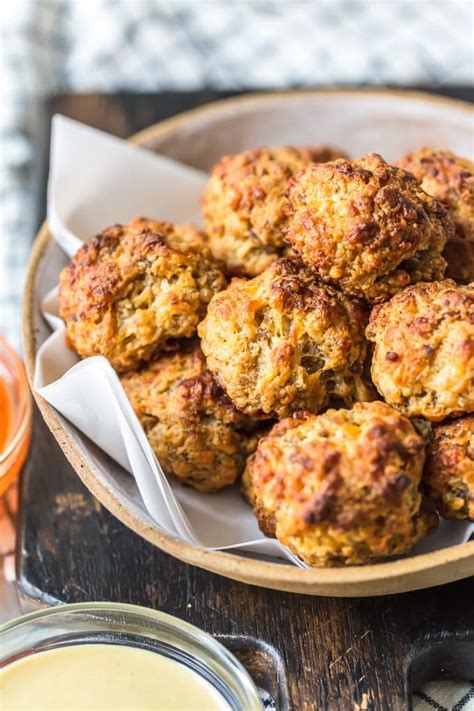 Easy Bisquick Sausage Cheese Ball Recipe My Bios