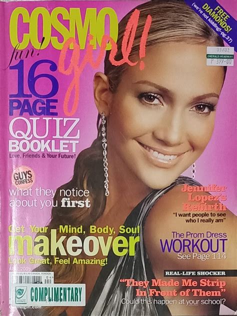 Cosmo Girl Jennifer Lopez April 2005 On Carousell