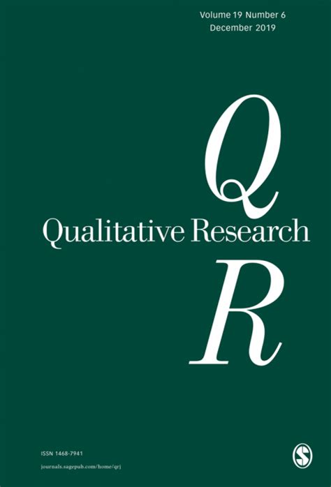 Cover letter examples in different styles, for multiple industries. Buy Qualitative Research Journal Subscription - SAGE ...