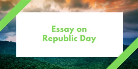 Documents similar to form 1 essay national day celebration. Essay on National Festival of India 'Republic Day' - Essay ...