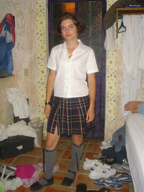 Me In My Ridiculous Catholic Schoolgirl Outfit A Photo On Flickriver