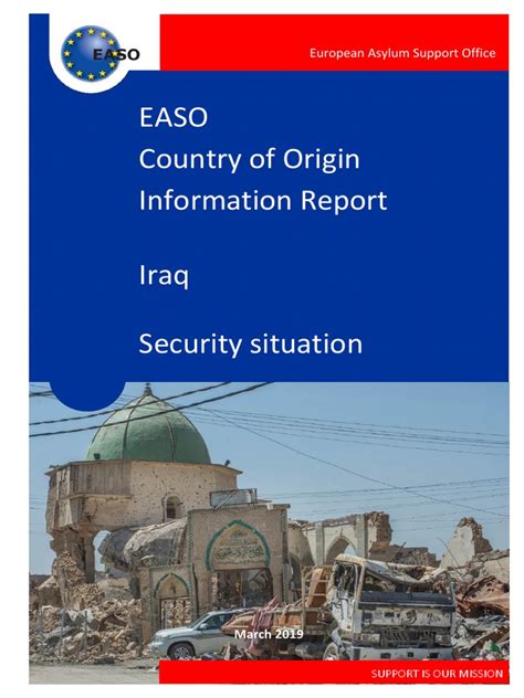 Easo Coi Report Iraq Security Situation Pdf Popular Mobilization Forces Iraq