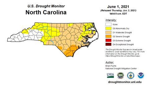 May Flowers Wilt Amid Expanding Drought North Carolina State Climate