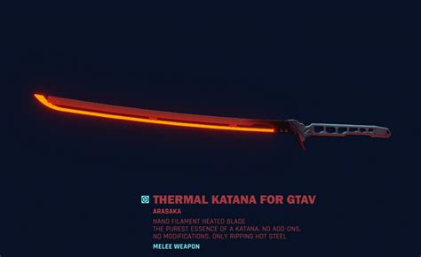 Thermal Katana 10 Gta 5 Mod Grand Theft Auto 5 Mod