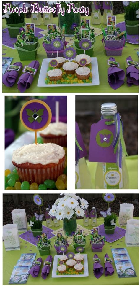 Purple Butterfly Party - Pizzazzerie